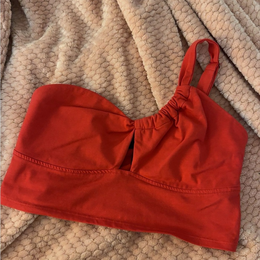 Target Red Crop Top